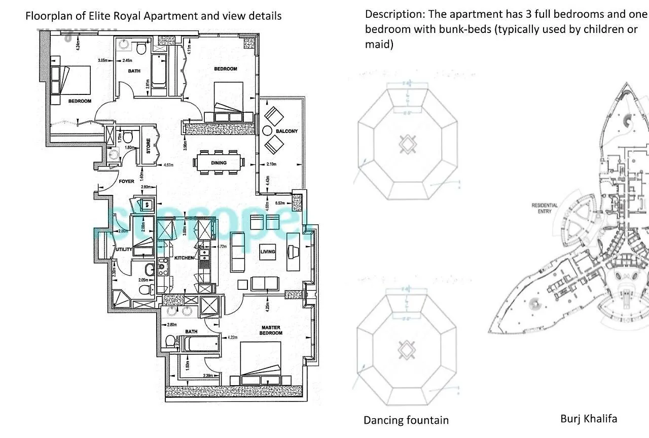 Elite Royal Apartment - Full Burj Khalifa & Fountain View - Highness Dubai United Arab Emirates